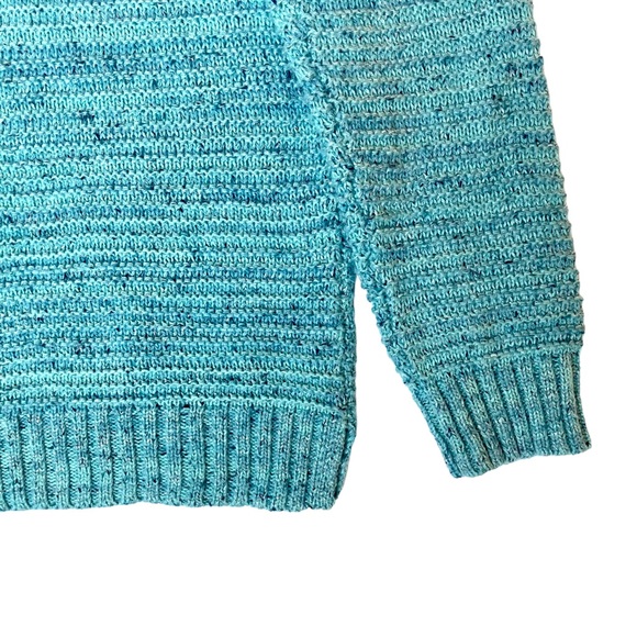 Faded Glory Women’s Blue Fall sweater Chunky sweater Long sleeve top - Picture 3 of 8